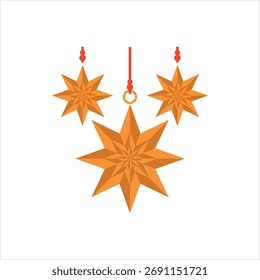 Icono colorido del Vector para la estrella