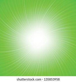 Vector colorful illustration with green background  for your design