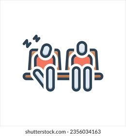 Vector colorful illustration icon for actually