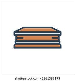 Vector colorful illustration icon for based