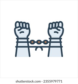 Icono de ilustración de color vectorial para captura