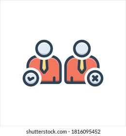 Vector colorful illustration icon for could