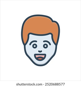 Ícone de ilustração colorido vetorial para expresso