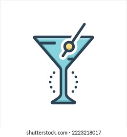 Vector colorful illustration icon for gibson