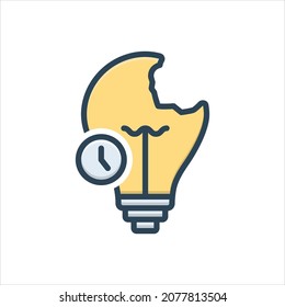 Vector colorful illustration icon for just