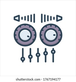 Icono de ilustración de color vectorial para nivel