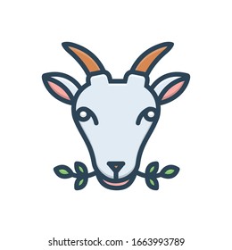 Vektorillustration-farbiges Illustrationssymbol zum Maskieren