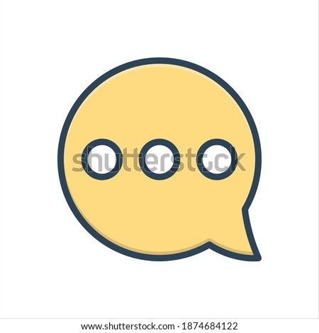 Vector colorful illustration icon for misc