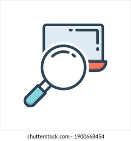 Vector colorful illustration icon for  obviously
