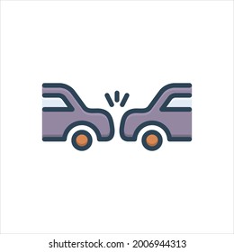 Vector colorful illustration icon for  occurring