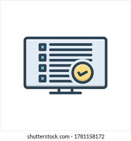 Icono de ilustración de color vectorial para el proyecto