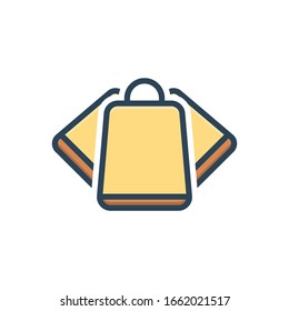 Vector colorful illustration icon for sale