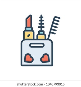 Vector colorful illustration icon for stuff