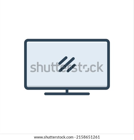 Vector colorful illustration icon for  tft