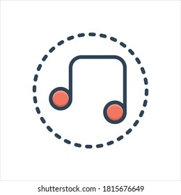 Icono de ilustración de color vectorial para el tono