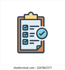 Vector colorful illustration icon for totally