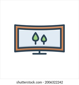 Vector colorful illustration icon for  ultra