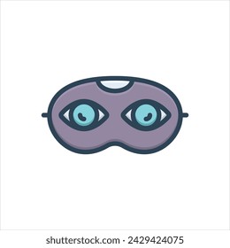 Vector colorful illustration icon for vision