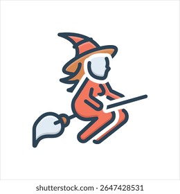 Ícone de ilustração colorido vetorial para o switch