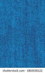 Dibujo vectorial colorido del patrón de textura de jeans.