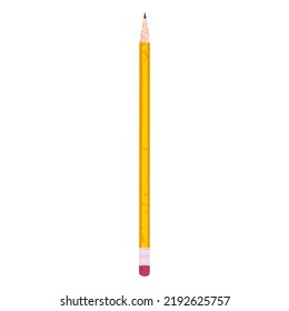 Vector colorful illustration of Pencils isolated on white background