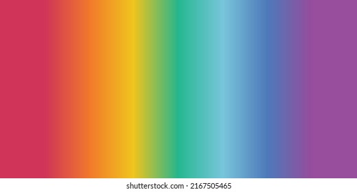 Vector of a colorful illustration for website and contents, straight rainbow concept, pride, LGBTQ+, abstract rainbow background