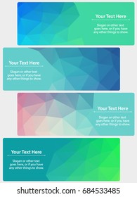Vector colorful info graphic for presentation, can be used as web banners