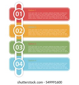 Vector colorful info graphics