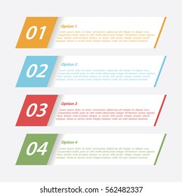 Vector colorful info graphics