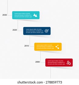 Vector colorful info graphics for your business presentations. Can be used for info graphics, graphic or website layout vector, numbered banners, diagram, horizontal cutout lines, web design.
