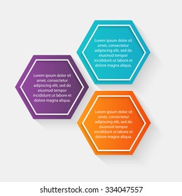 Vector colorful info graphics for your business presentations. Can be used for info graphics, graphic or website layout vector, numbered banners, diagram, horizontal cutout lines, web design.
