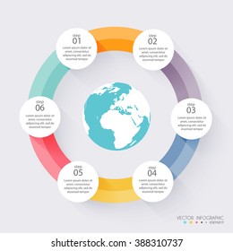 Vector colorful info graphics for your business presentations. Can be used for info graphics, graphic or website layout vector, numbered banners, diagram, horizontal cutout lines, web design.