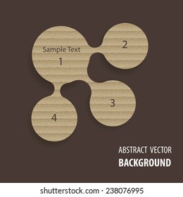 vector colorful infographics for presentations. can be used for business, marketing templates and graphics. metaball identity branding backdrop