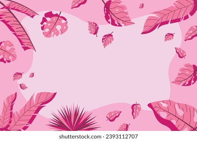 fondo de hojas de color vectorial con diseño aleatorio