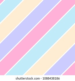 vector Colorful line Abstract seamless pattern on white background
