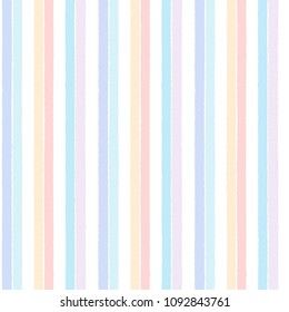 vector Colorful line Abstract seamless pattern on white background