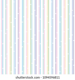 vector Colorful line Abstract seamless pattern on white background