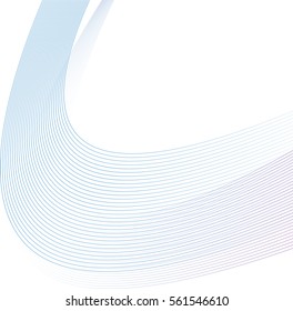 Vector of colorful line series abstract background