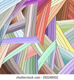 Vector colorful lines pattern