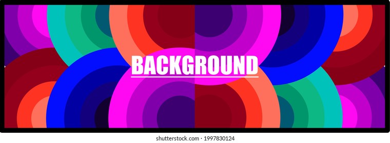 Vector colorful liquid abstract background pattern