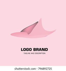 Vector colorful liquid abstract logo design