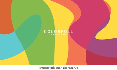 Vector Colorful líquido y fondo de líquido para la recogida de banners