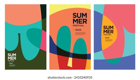 Vector Colorful liquid and fluid background for summer collection	