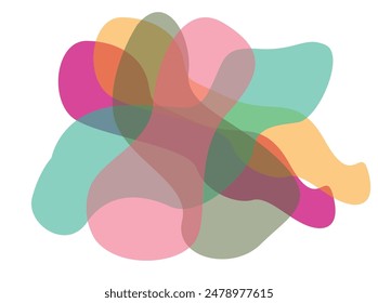 Vector Fondo colorido líquido y fluido para la colección de verano Diseño colorido de fondo de verano Anuncios de diseño. para el patrón de colección de verano amor futurista sí V