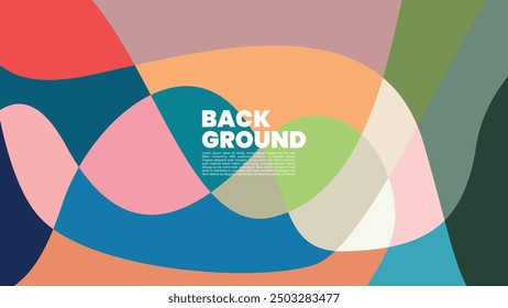 Vector Colorful liquid and fluid background for social media