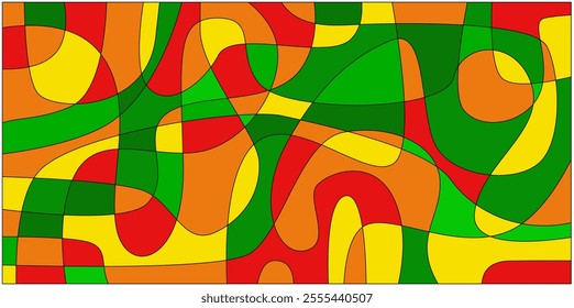 Vector Colorful liquid and fluid background collection