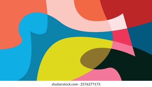 Vector Colorful liquid and fluid background for summer collection	
