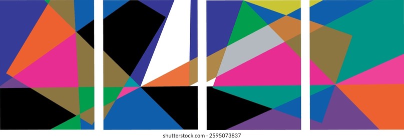 Vector Colorful liquid and fluid background story for summer collection