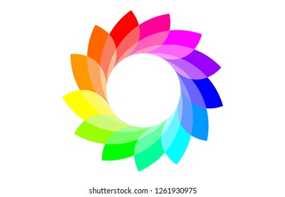 vector of a colorful logo