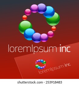 Vector colorful logo